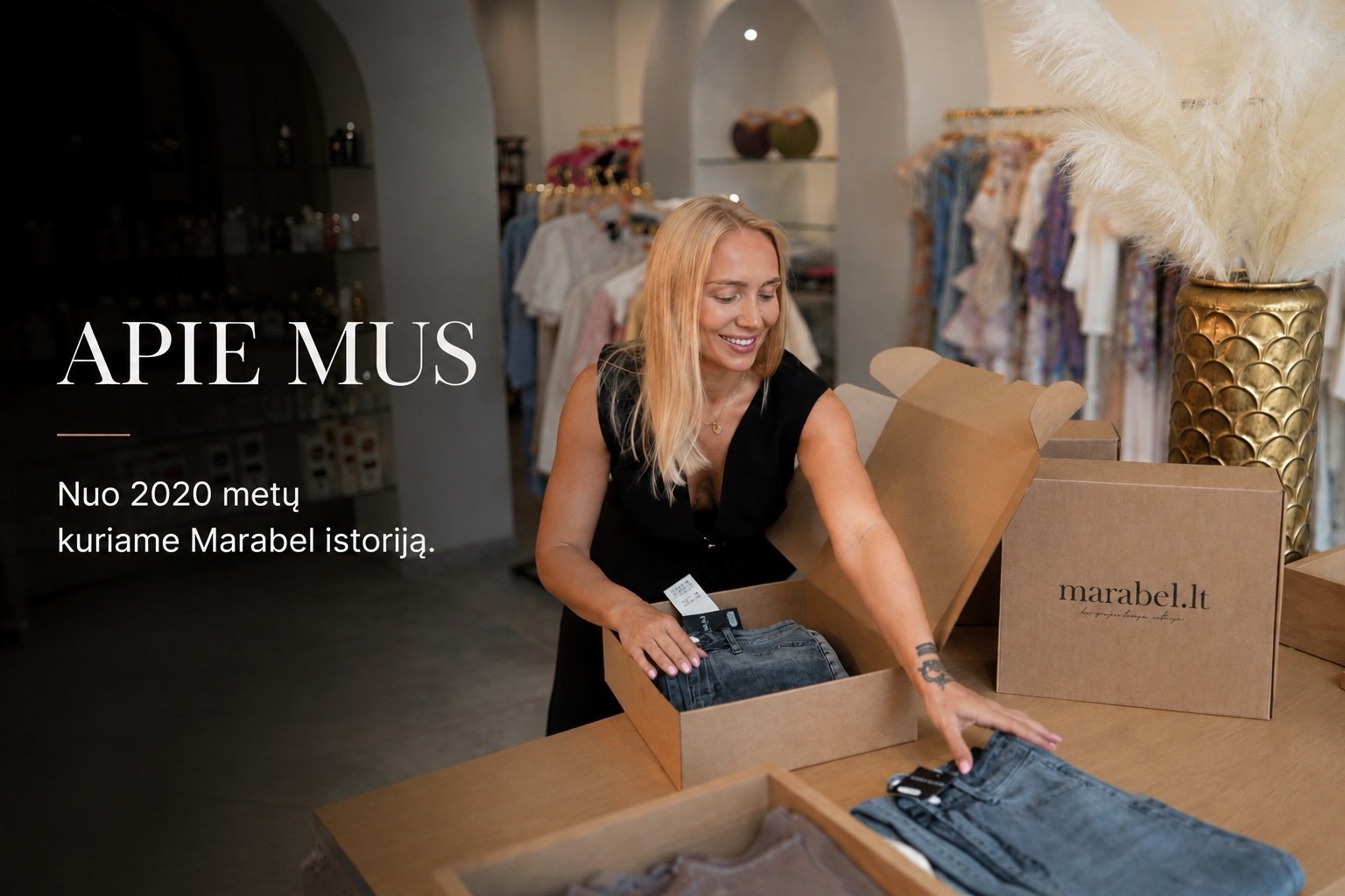 Apie mus – nuo 2020 metų kuriame Marabel istoriją