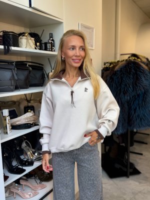 Megztukas Cotton Zip - Image 1
