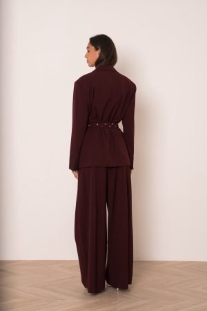 Švarkas su diržu Teneze - Image 3