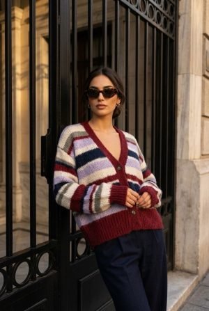 Megztinis su sagom Parisiana - Image 1