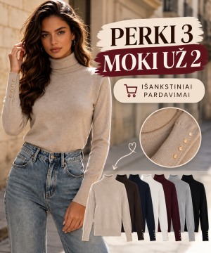 3 PALAIDINĖS UŽ 2 KAINĄ IŠANKSTINIS UŽSAKYMAS - Image 1