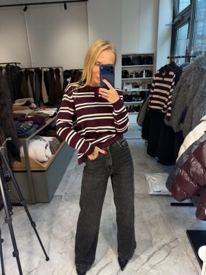 Džinsai Dad Fit Strech + skarelė - Image 1